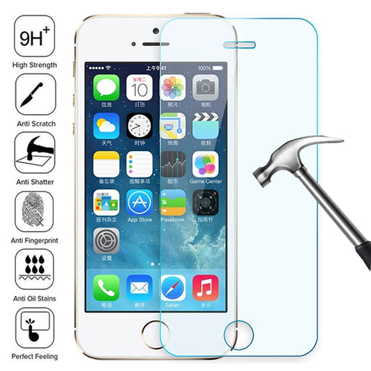 100D Transparent Tempered Glass For iPhone 7 8 6 6S Plus Glass Screen Protector