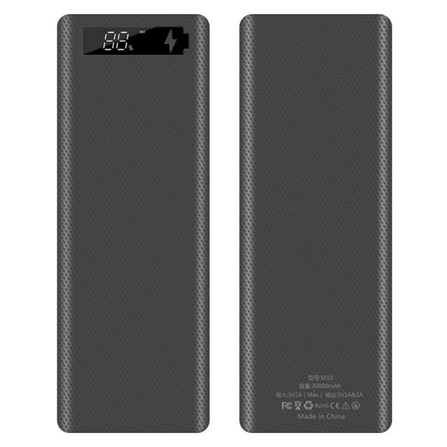 30000mAh Micro Type C Dual USB Ports